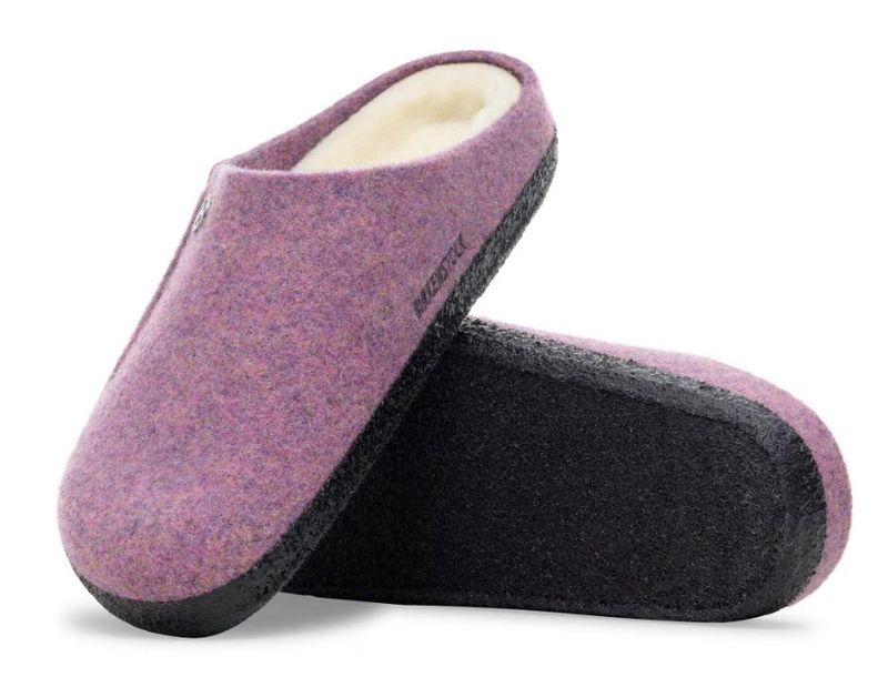 Birkenstock Zermatt  Shearling Felt Mauve