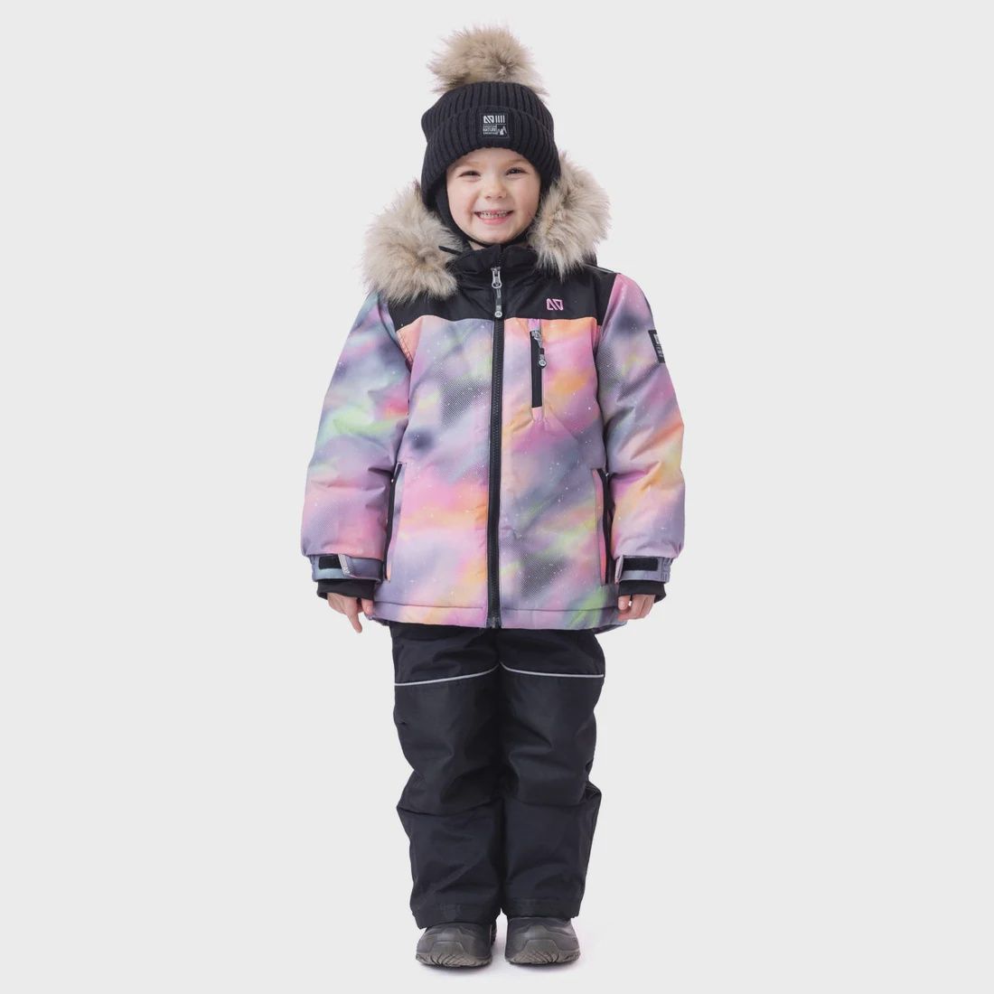Nano 2PC Snowsuit Evelyne, Colour: Multi Pink, Size: 10