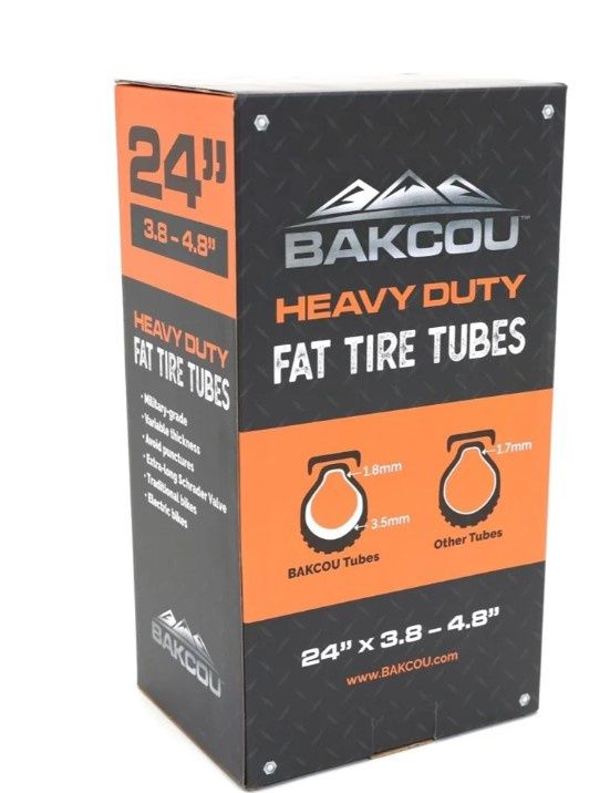 Bakcou Heavy Duty Fat Tire Tubes