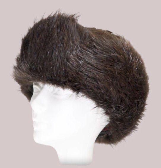 Crown Cap Beaver Hat, Colour: Natural, Size: S