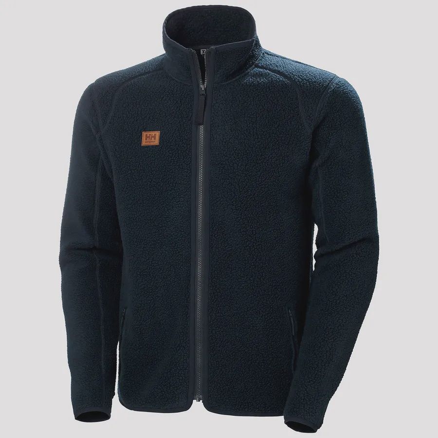 Helly Hansen Heritage Pile Jacket, Colour: 590-Navy, Size: S