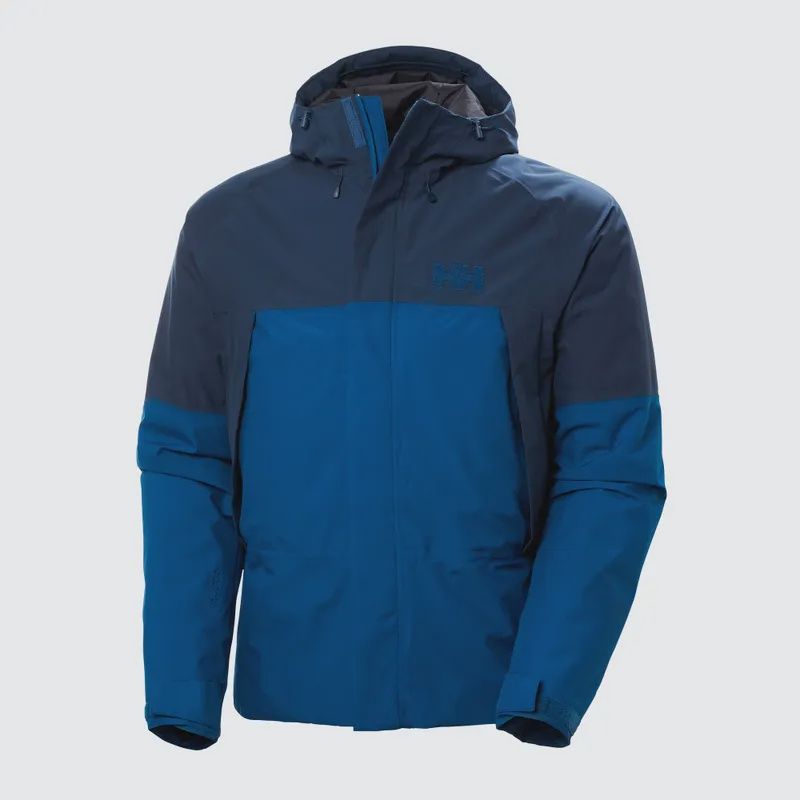 Hello Hansen Banff Insulated Shell Jacket, Colour: Navy/Blue, Size: S