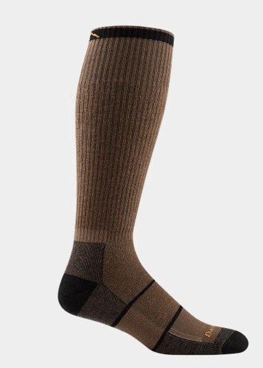 Darn Tough Over The Calf Midweight W/ Full Cushion 2003, Colour: Timber, Size: M