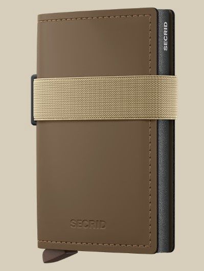 Secrid Bandwallet Matte Earth-Beige, Colour: Matte Earth Beige