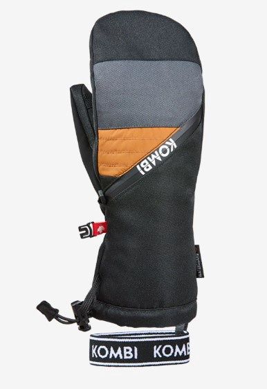 Kombi Womens Valley Mitt, Colour: Asphalt, Size: S