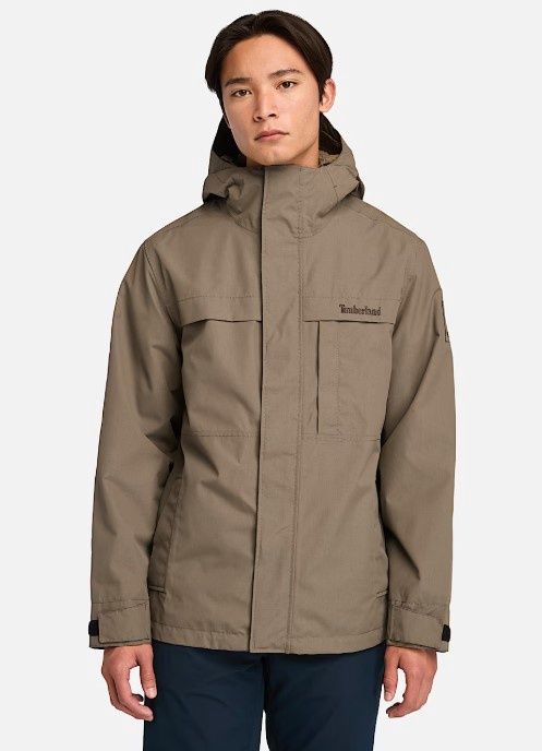 Timberland 3 In 1  Jacket, Colour: Brown, Size: S