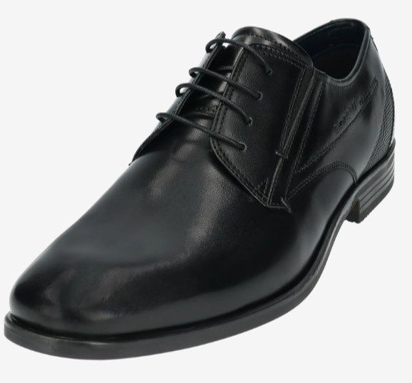 Bugatti Black Lace Dress Shoe 311-19608
