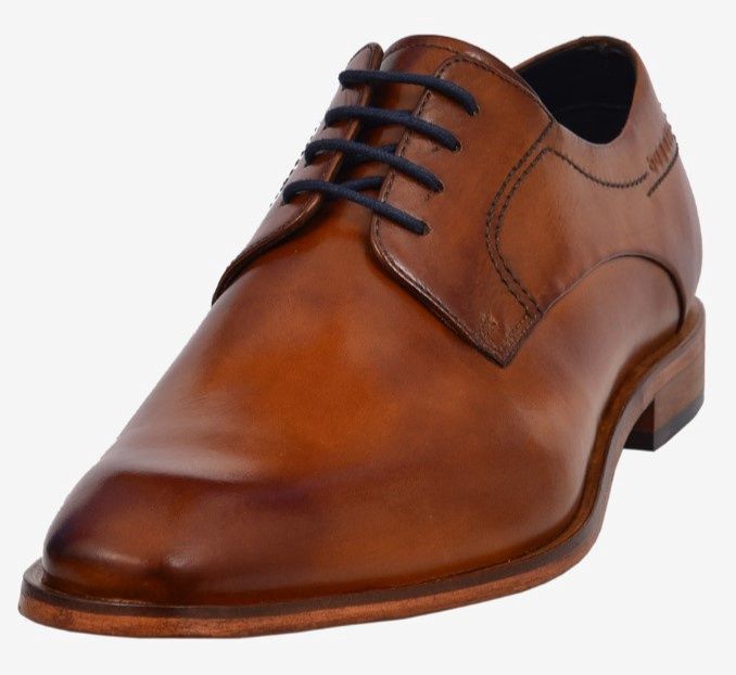 Bugatti Tie Dress Shoe, Colour: Cognac, Size: 41(8)