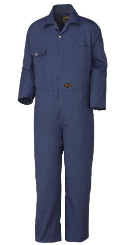 Pioneer Coverall W/Zipper, Colour: Navy, Size: 42T