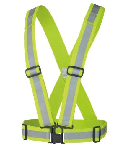 Pioneer Hi Viz Safety Sash Yellow