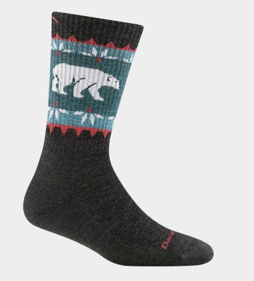 Darn Tough Boot Sock Midweight  5017, Colour: Grizzle Charcoal, Size: S