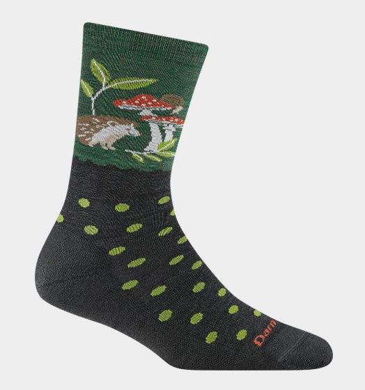 Darn Tough Crew Lightweight 6105, Colour: Hedgehog Moss, Size: S