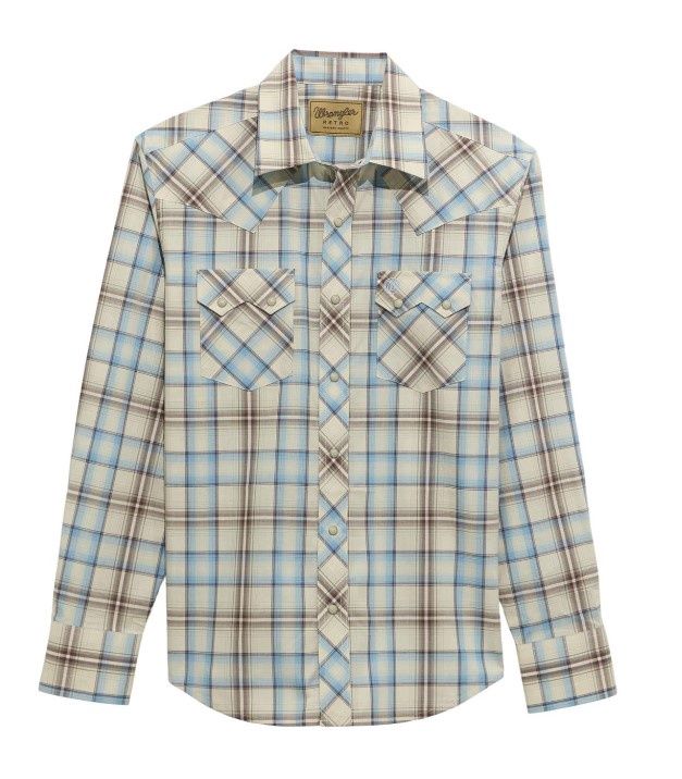 Wrangler Retro LS Snap Shirt 4742, Size: S