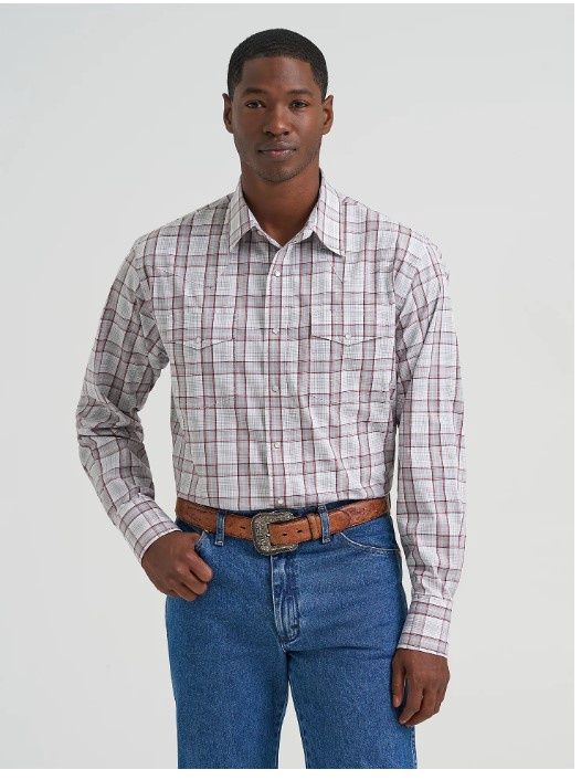 Wrangler LS Snap Western Shirt 4875, Size: S