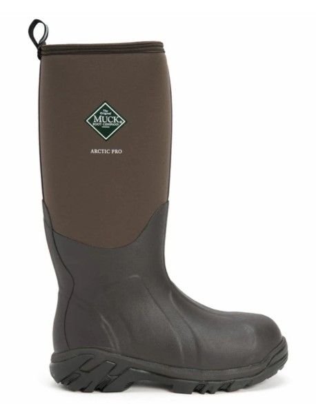 Muck Arctic Pro Tall Bark, Size: 7