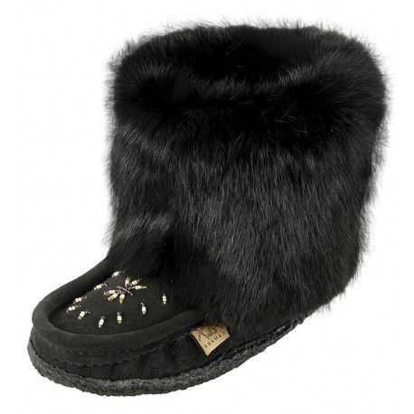 Laurentien Chief Tsar 6 inch Mukluk, Colour: Black, Size: 6