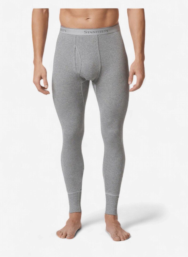 Stanfields Premium 100% Cotton Pant, Colour: Grey, Size: S