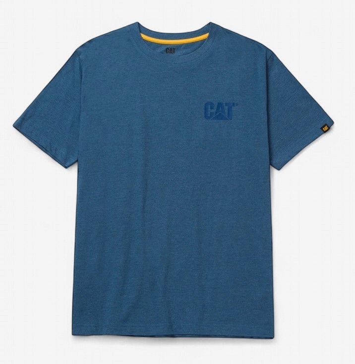 Cat Trademark Tee, Colour: Bright Blue, Size: S