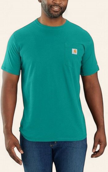 Carhartt Force Relaxed Fit S/S T-Shirt, Colour: Moss, Size: S