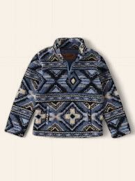 Wrangler Kids Sherpa 1/4 Zip 3734, Size: S