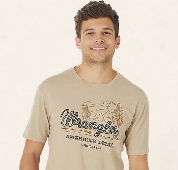 Wrangler T Shirt 194E, Size: M
