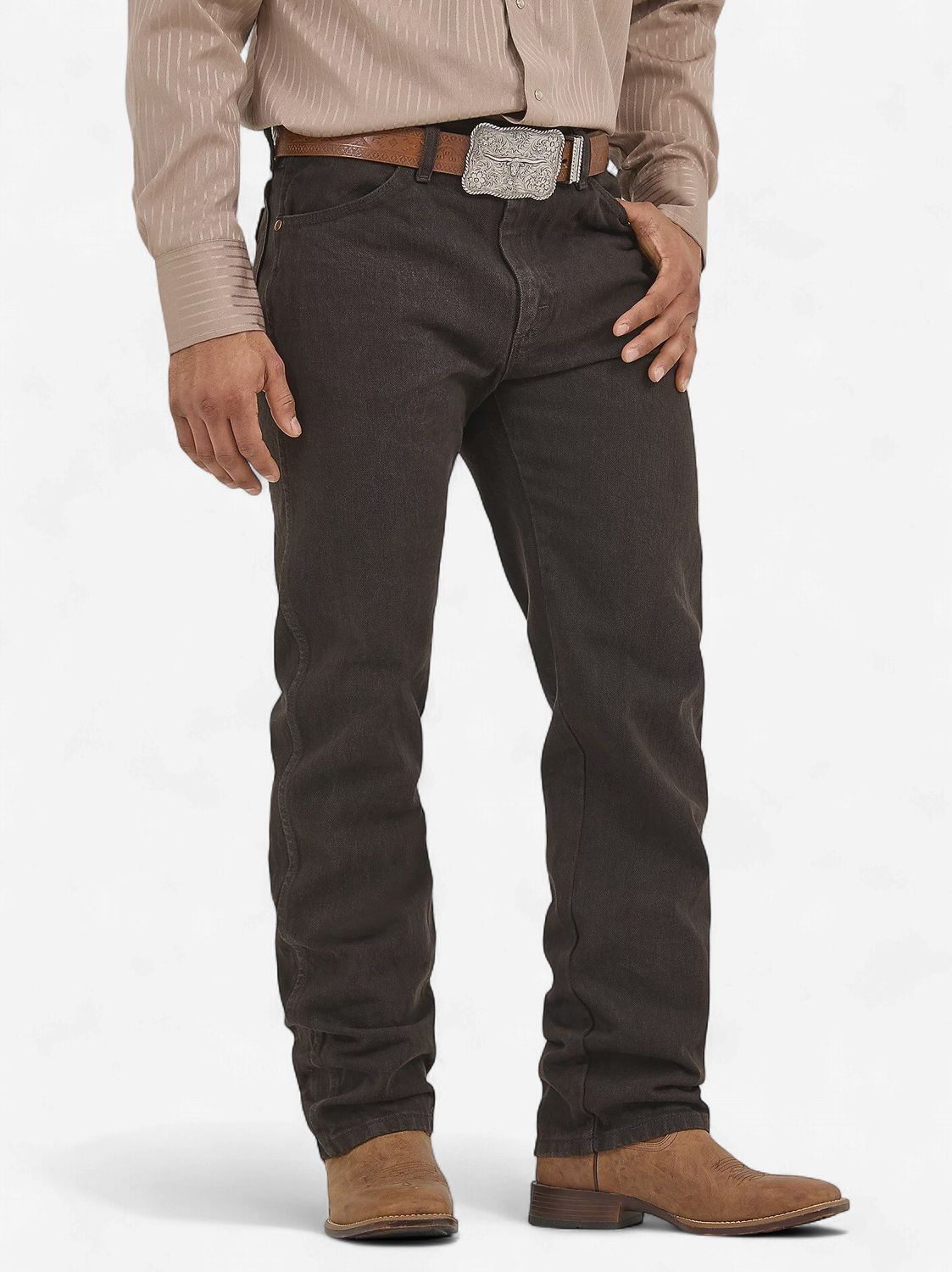 Wrangler Original Fit Black Jeans