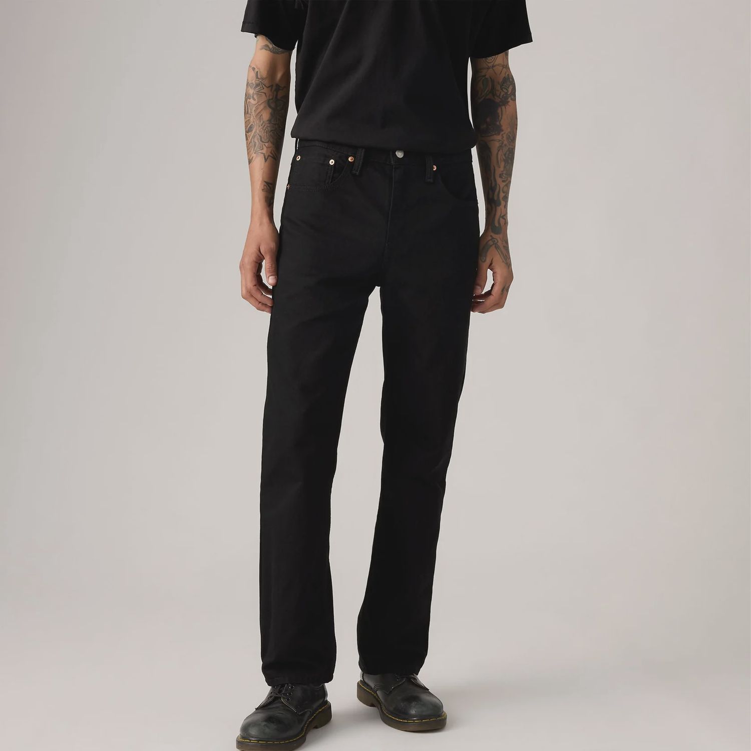 Levis 516 Denim Black Jean, Size: 29x30