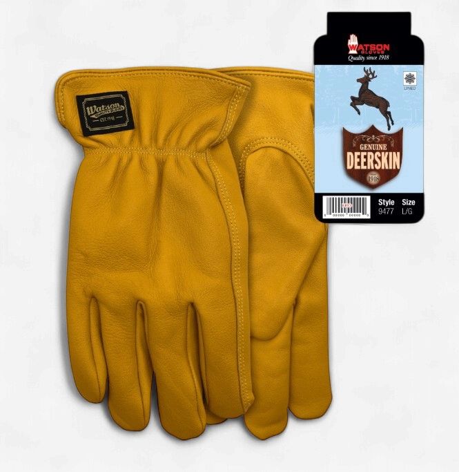 Watson Gloves  Deerskin Lined Glove 9477, Size: S