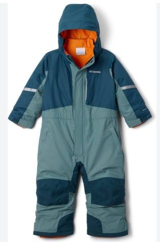 Columbia Buga II Suit, Colour: Teal, Size: 2T
