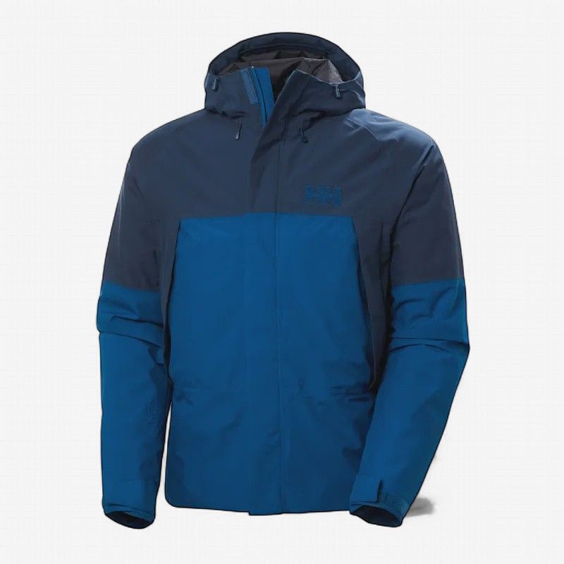 Helly Hansen Mens Banff Insulated Shell Jacket, Colour: Navy/Blue, Size: S