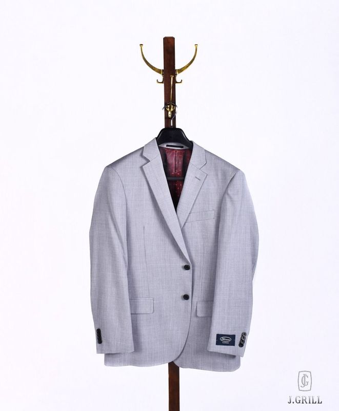 J. Grill 2 Pc Suit Mid Gray Moderna