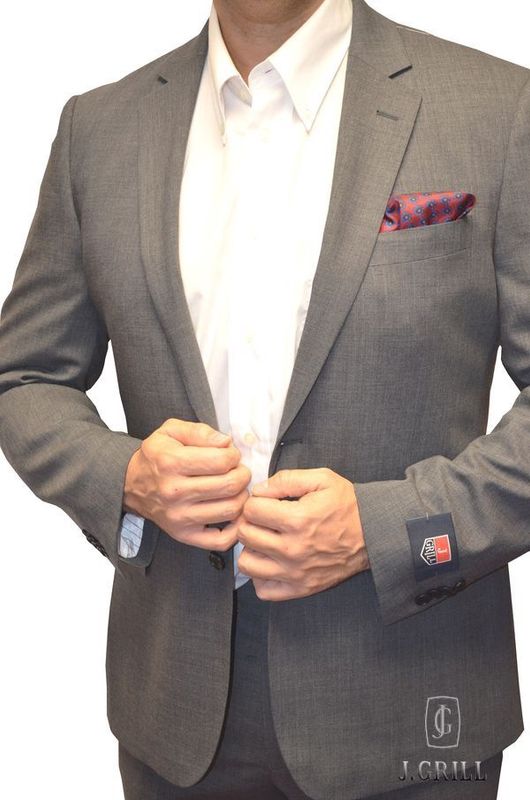 Fariani 2 Pc Suit Medium Gray London