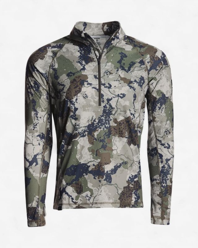 Kings Camo Elevation 1/4 Zip Long Sleeve Shirt