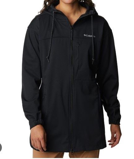 Columbia Flora Park Shoftshell Jacket, Colour: Black, Size: S