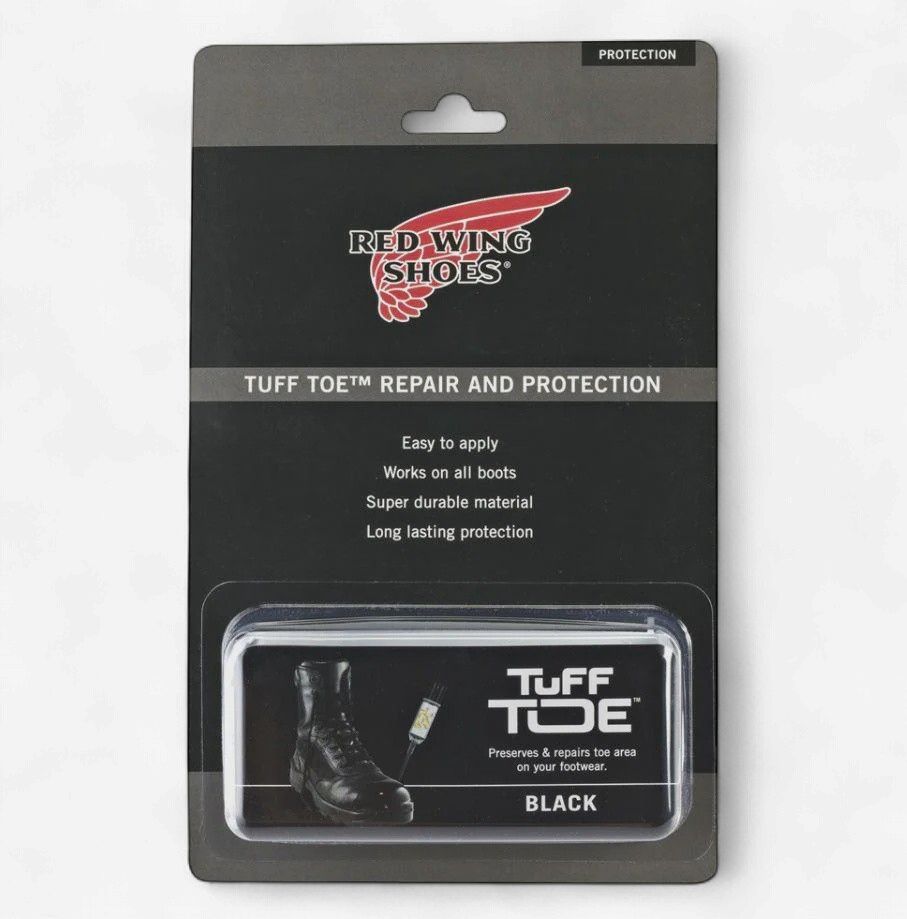 Red Wing Tuff Toe Protection Black