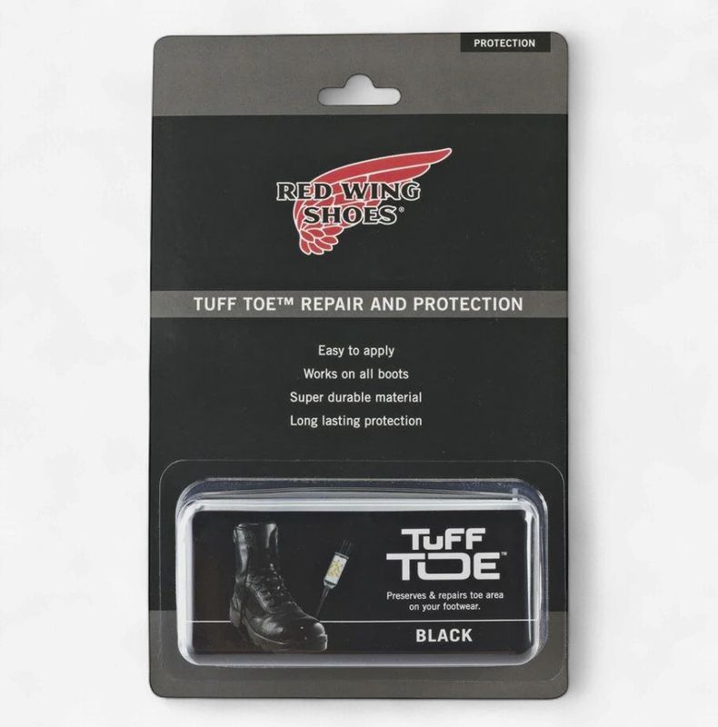 Red Wing Tuff Toe Protection Black