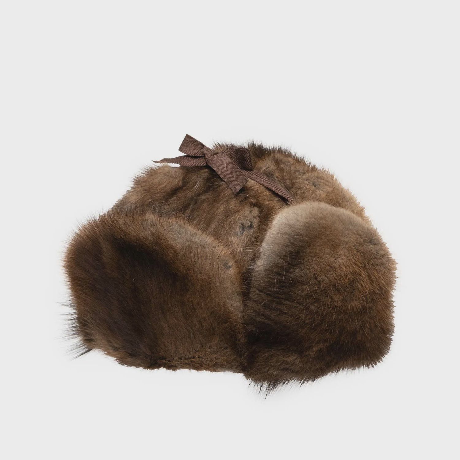 Crown Cap Muskrat Hat, Colour: Natural, Size: S