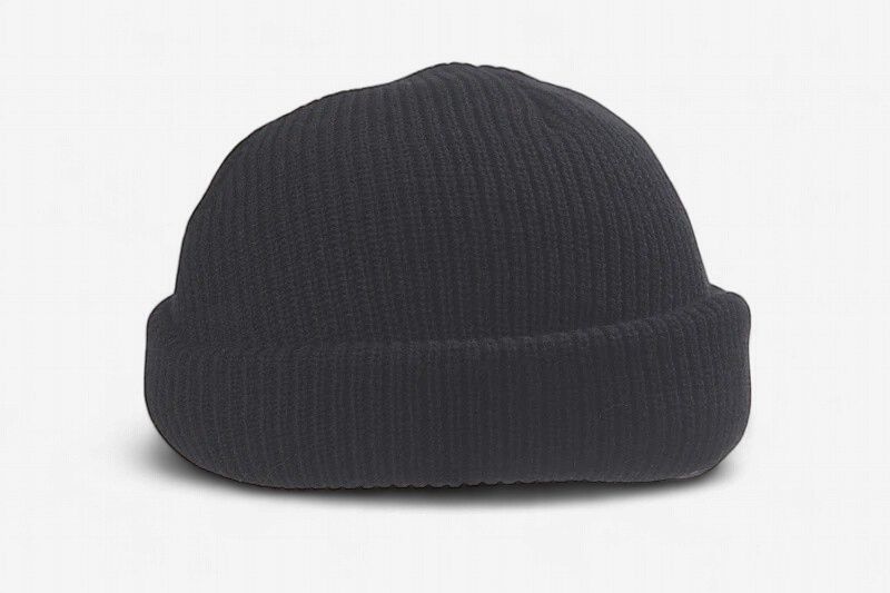Crown Cap Watch Cap Bulky, Colour: Black, Size: One Size