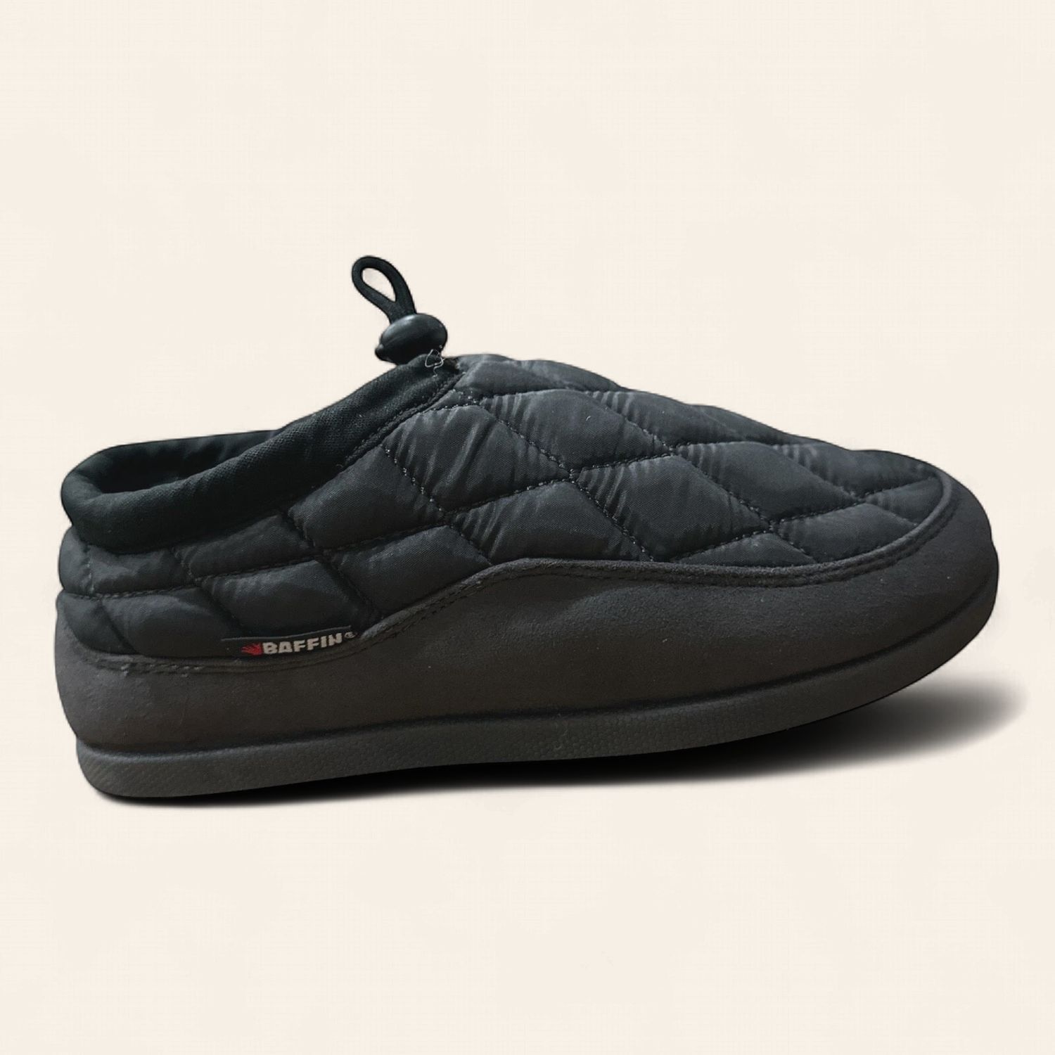Baffin Cabin Slipper, Colour: Black, Size: S