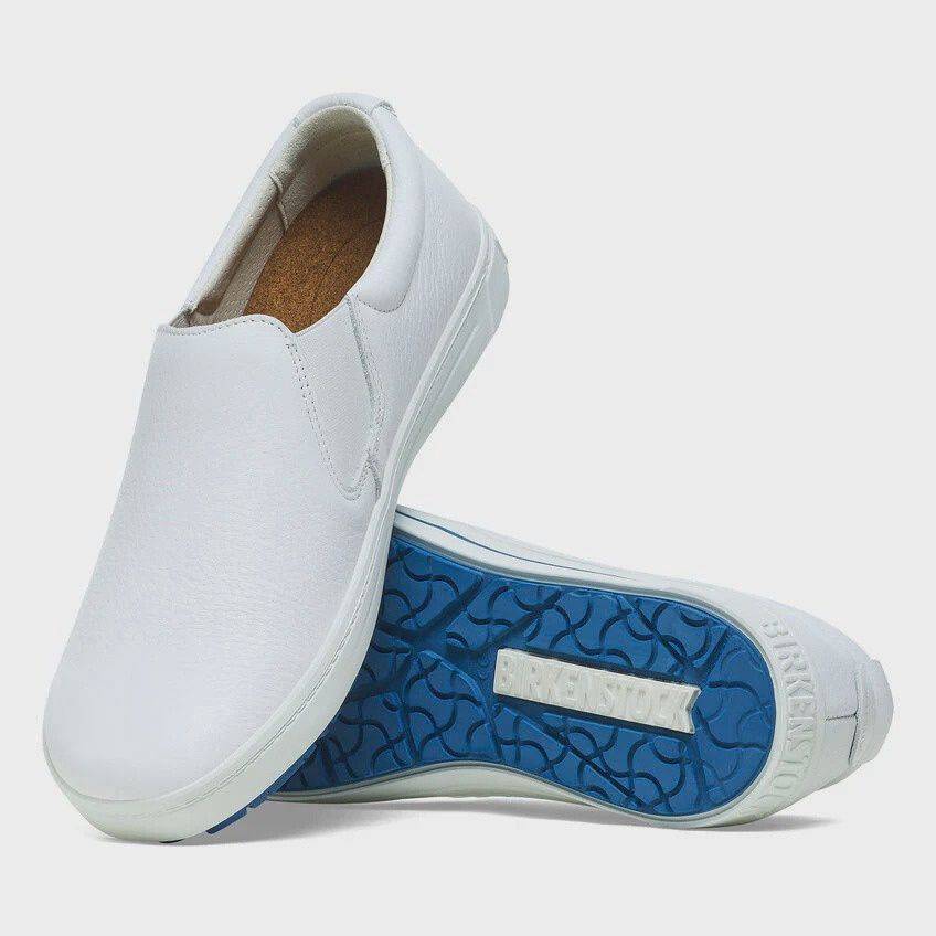 Birkenstock Q0 400 Leather White, Size: 38