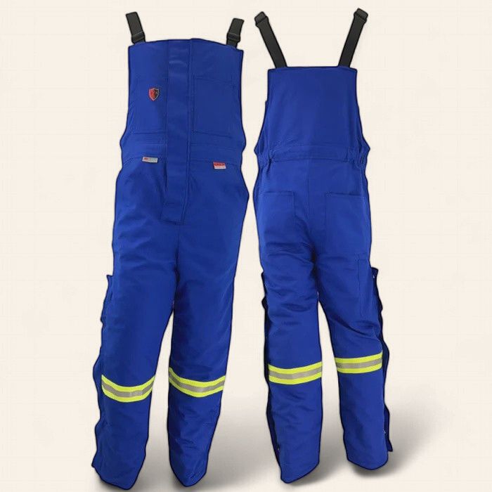 Atlas Workwear Royal Blue FR Winter Bib