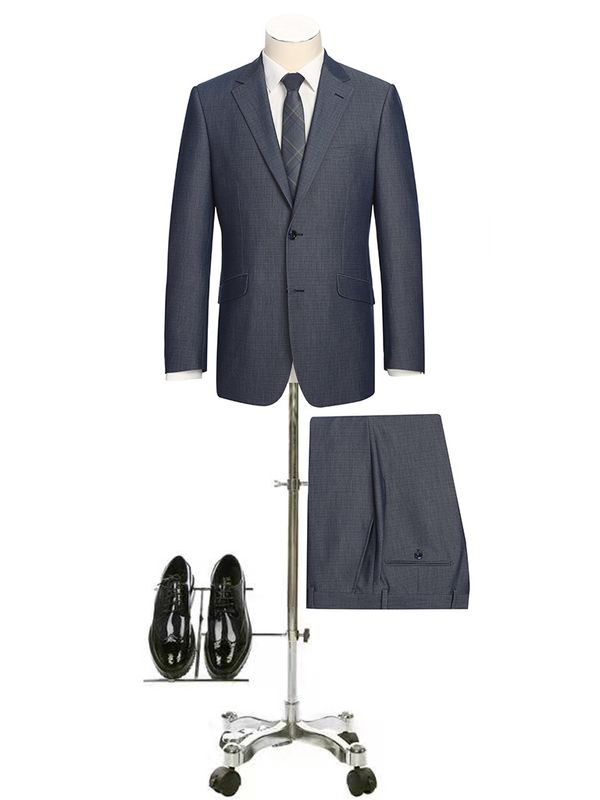Renoir 2PC Suit Slim  Blue 242-21