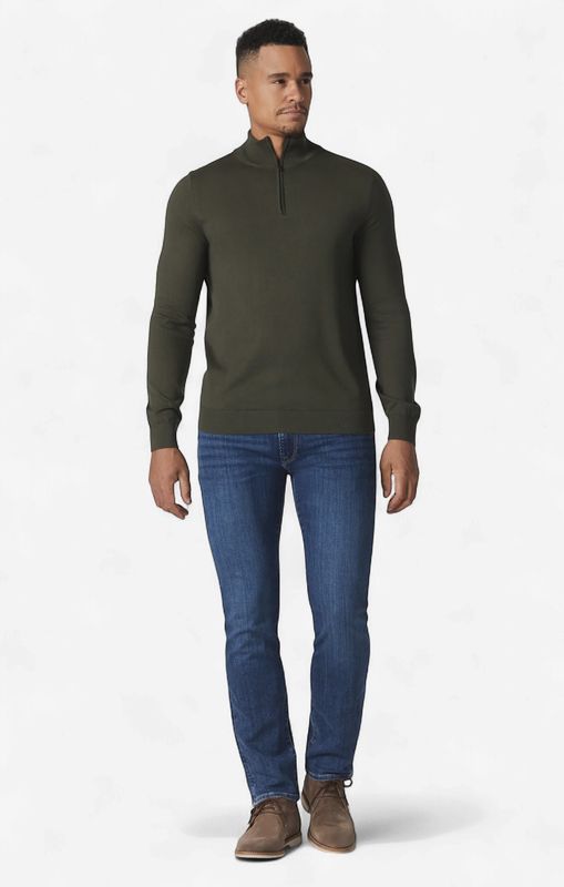 34 Heritage  Courage Deep Brushed Organic Jeans