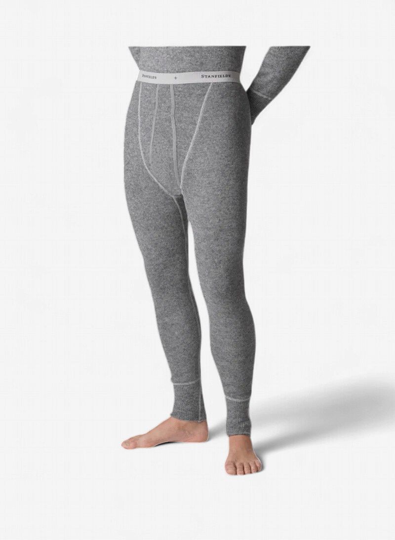 Stanfield’s Heavy Weight Rib Knit Wool Pant, Size: XS