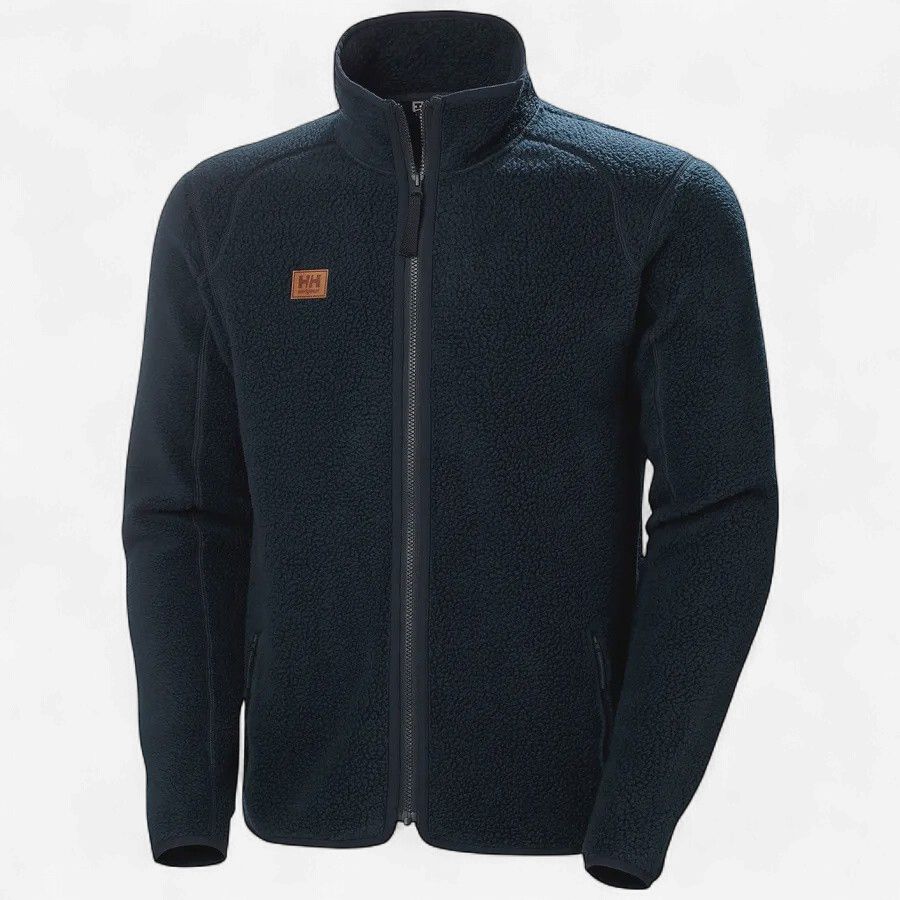 Helly Hansen Heritage Pile Jacket, Colour: 590-Navy, Size: S
