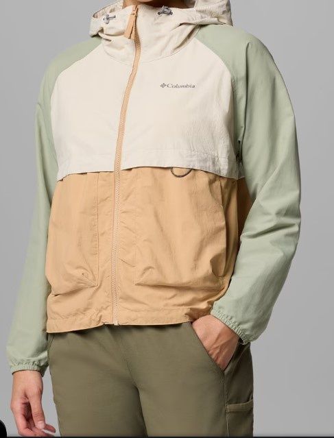 Columbia Spire Valley Womens Windbreaker, Colour: 262 Dark Stone, Size: S