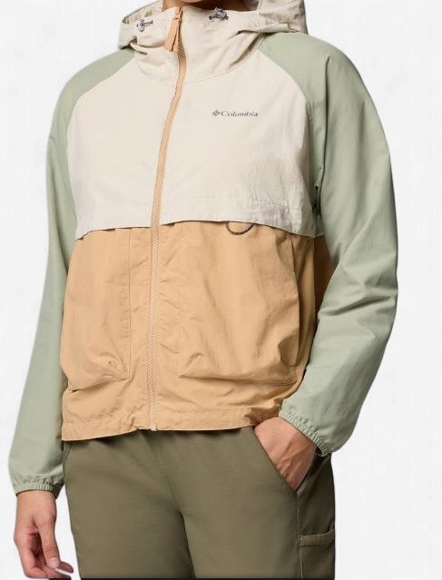 Columbia Spire Valley Womens Windbreaker, Colour: 262 Dark Stone, Size: S