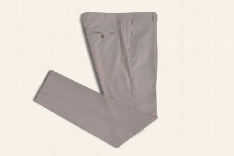 Alpha &amp; Steele 2PC  Linen Like Suit AS1O3041RG-R1