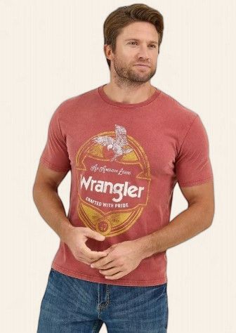 Wrangler Western T-Shirt 1833, Size: S