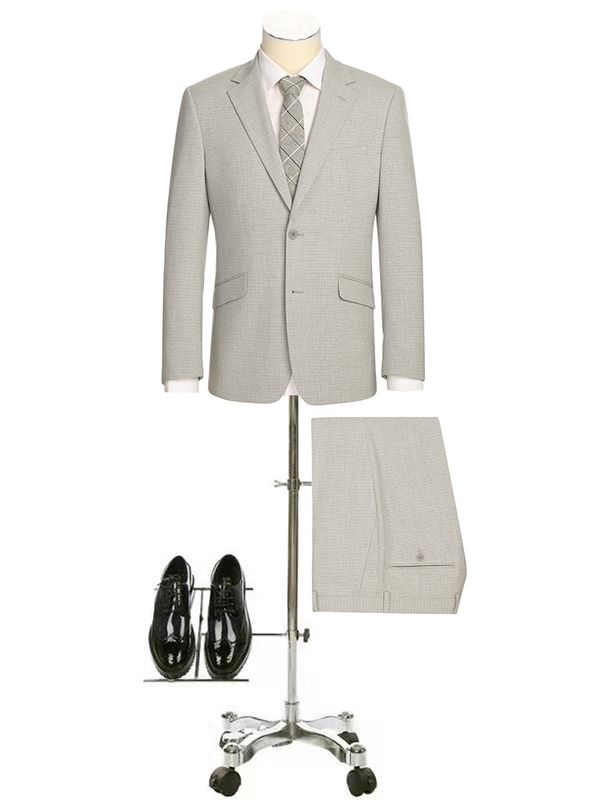 Renoir 2PC Suit Light Grey 242-37
